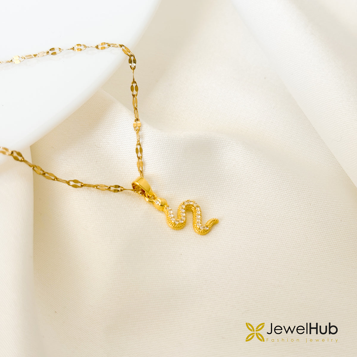 Gold Snake Necklace