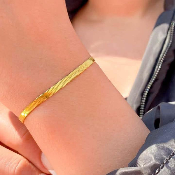 Snake Step – Anklet & Bracelet Set