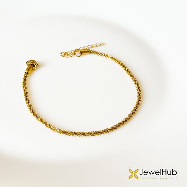 Honey Twist Anklet