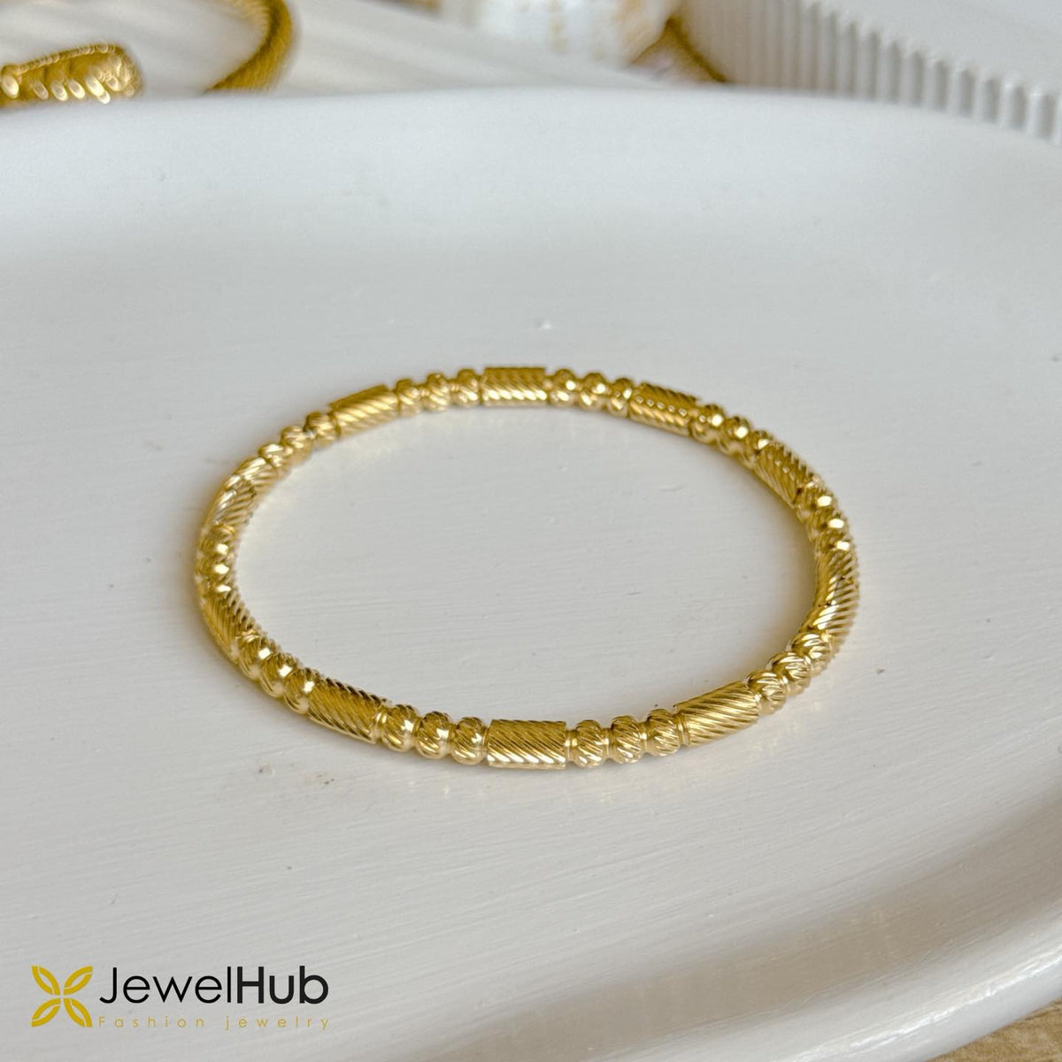 Bracelet with a Textured Design