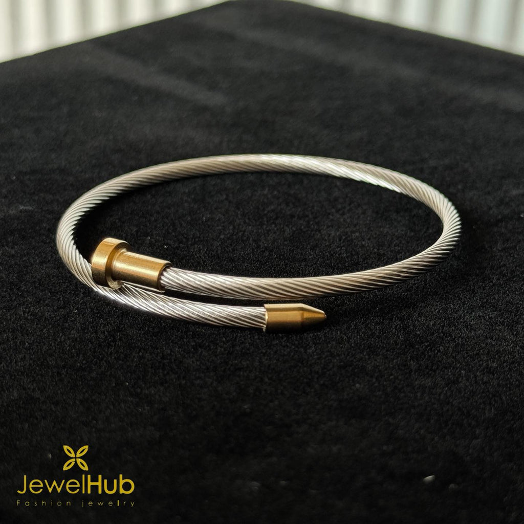 Nail Cuff Bangle