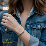 Nail Cuff Bangle