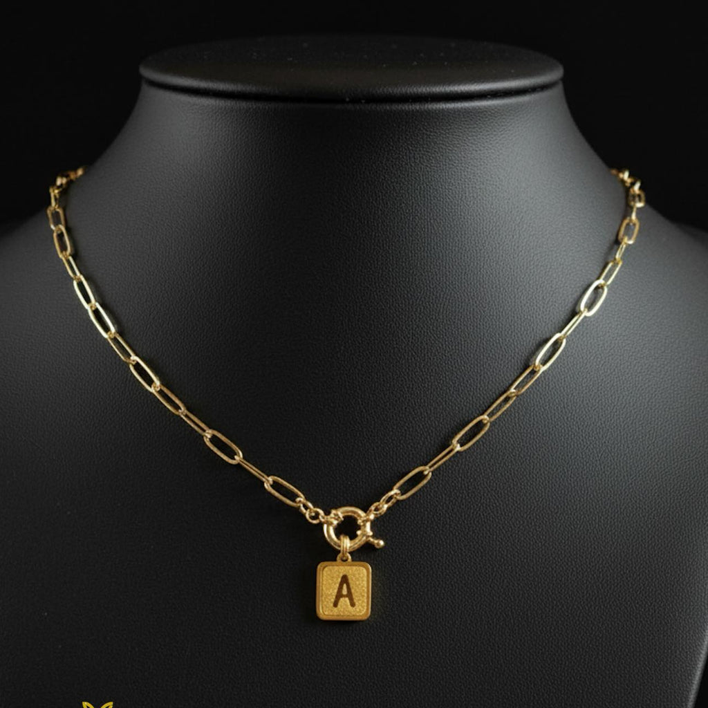 Initial Letter Necklace