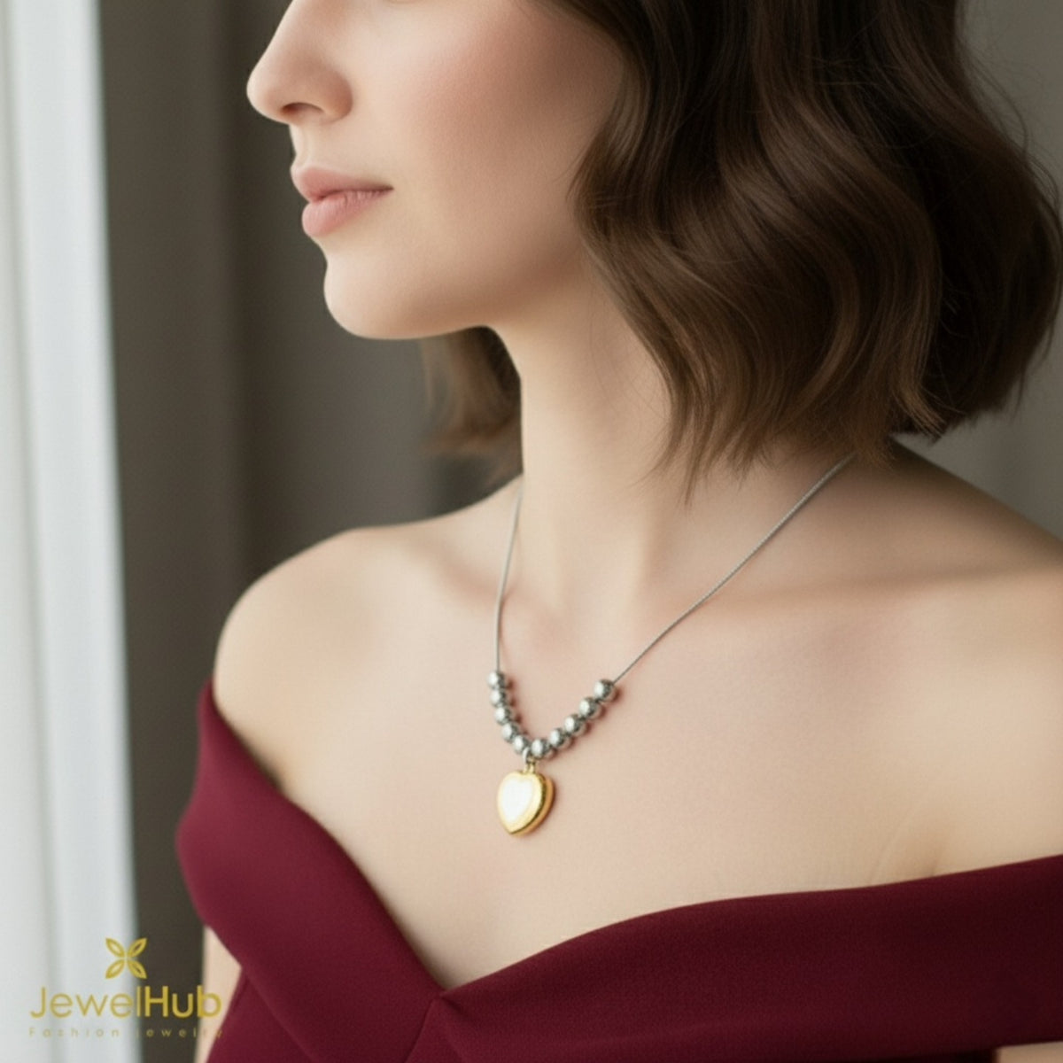 قلادة قلادة القلب