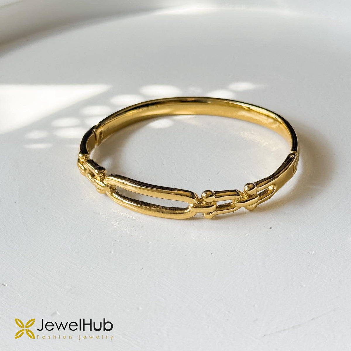 Linka Gold Chain Bangle