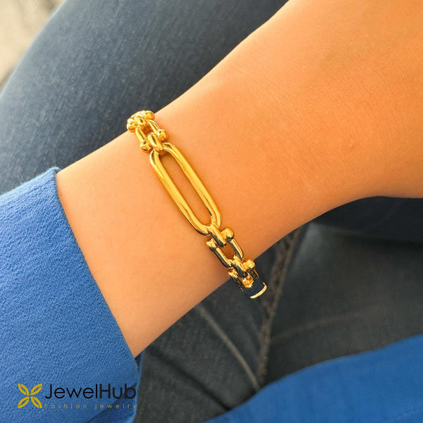 Linka Gold Chain Bangle