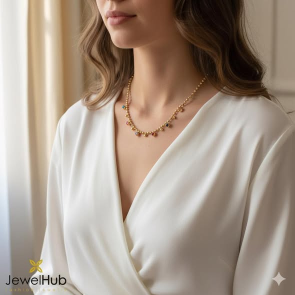 Pastel Sparkle Necklace