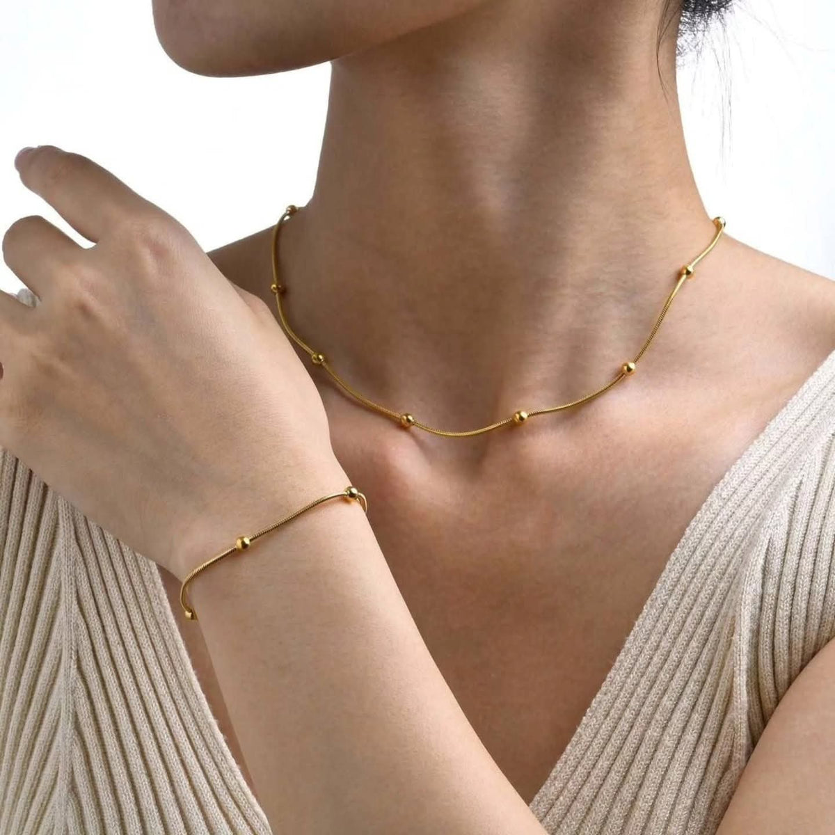 Golden Grain Necklace