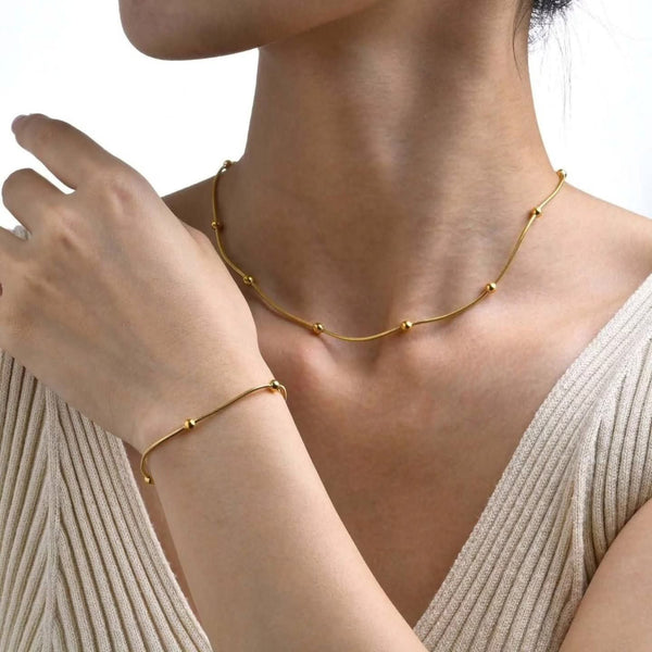 Golden Grain Necklace