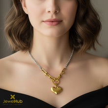 Load image into Gallery viewer, U-link Heart Pendant Necklace