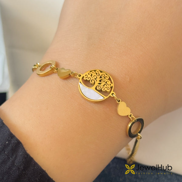 Tree of Life Mother of Pearl Bracelet