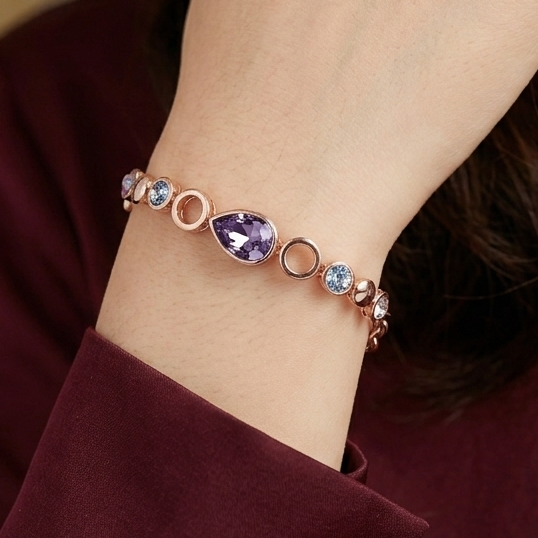 Amethyst Whisper Bracelet