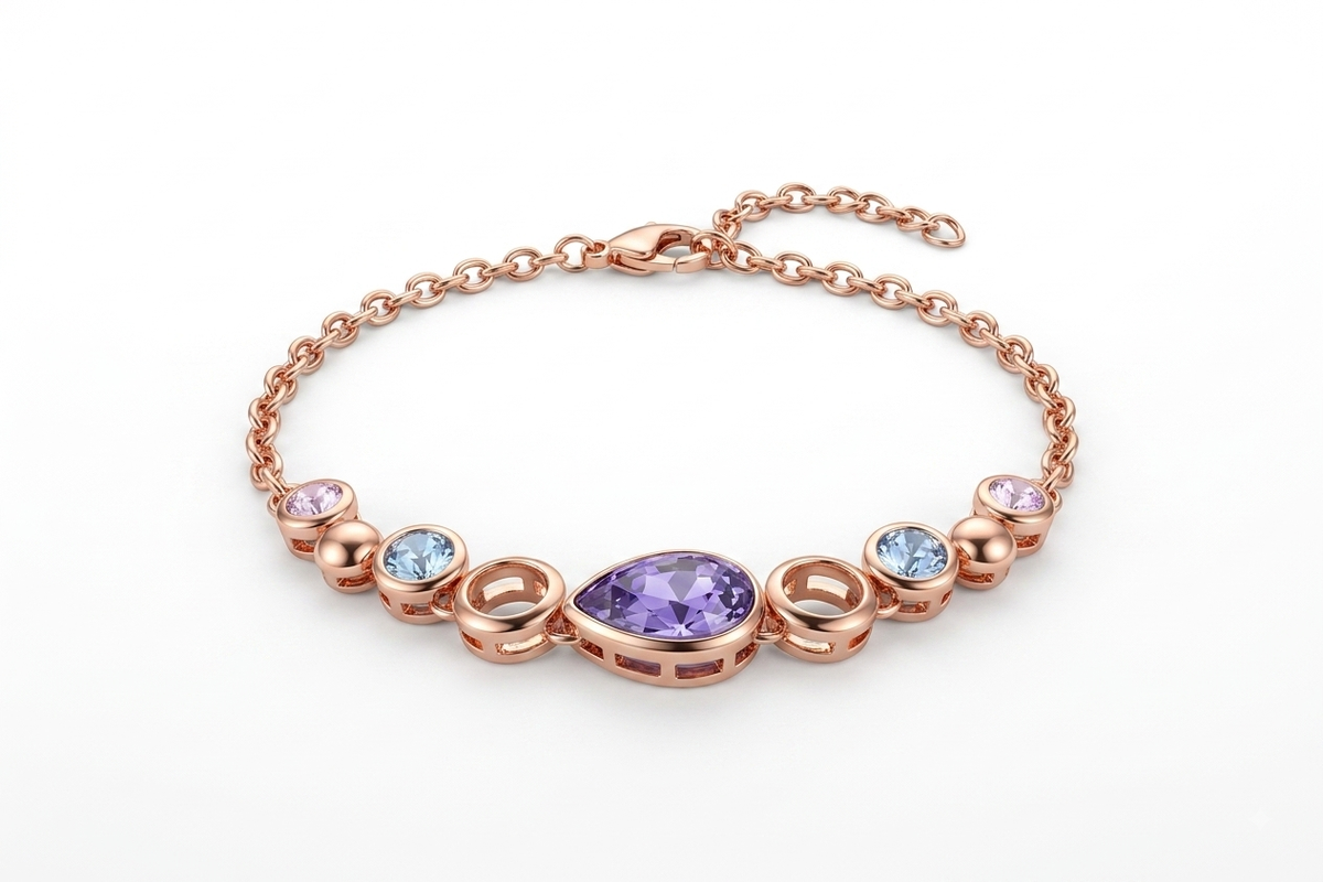 Amethyst Whisper Bracelet