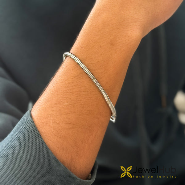 Steel Barrel Bracele