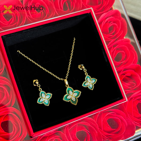 YUHE Clover Gold Set with Box