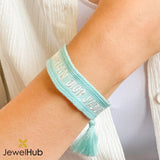 Dior J'Adior Woven Cotton Friendship Bracelet