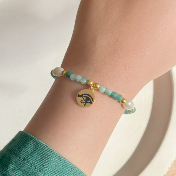 Horus Pearl Bracelet