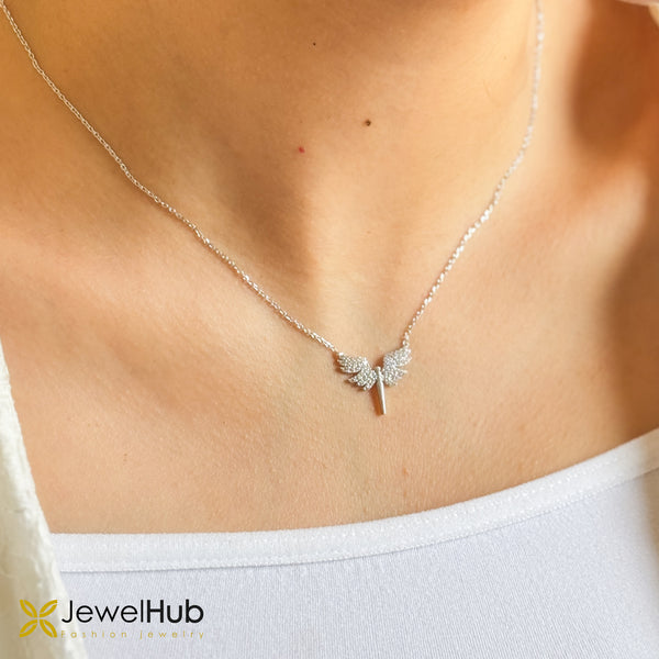 Diamond Angel Necklace