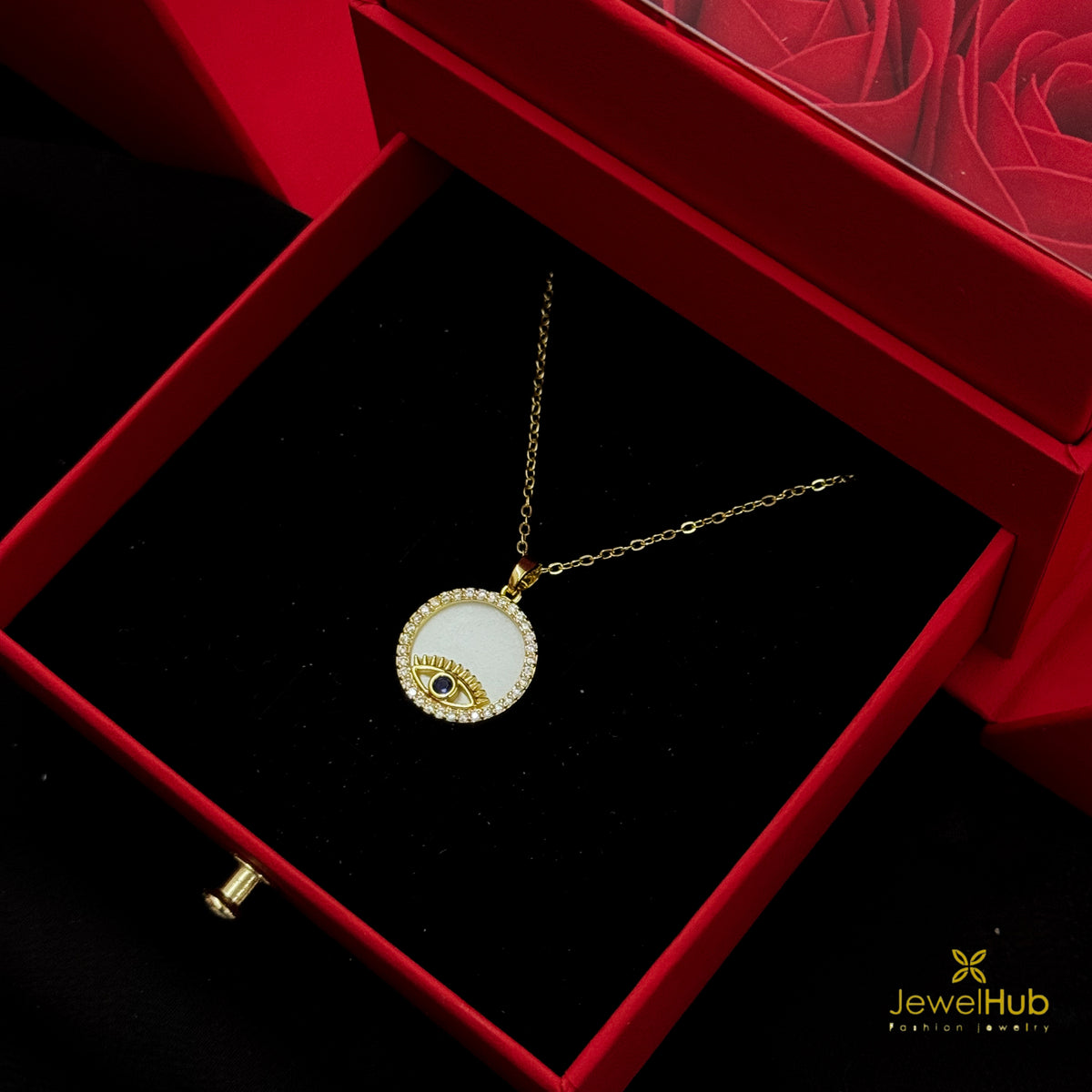 Luminous Eye Necklace