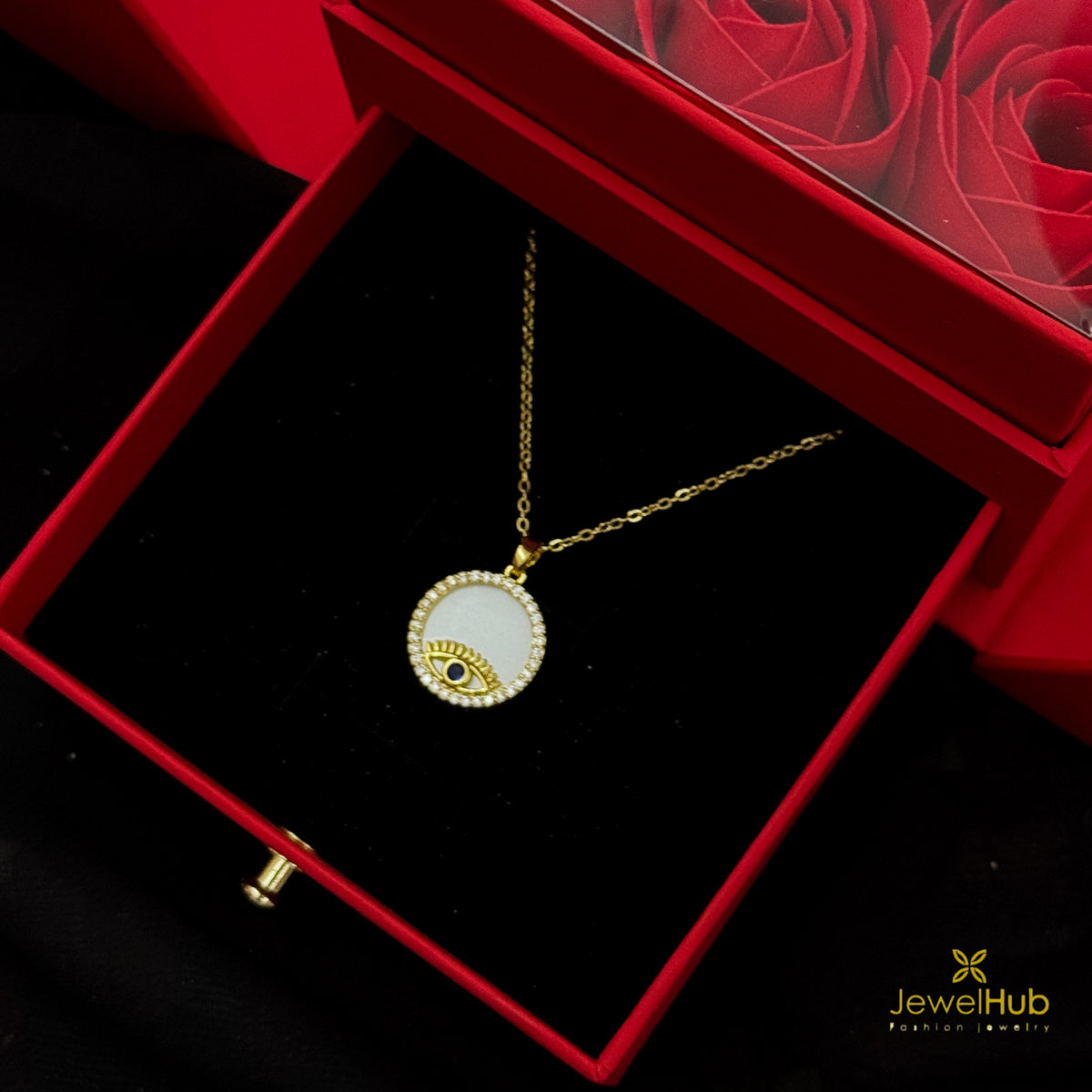 Luminous Eye Necklace