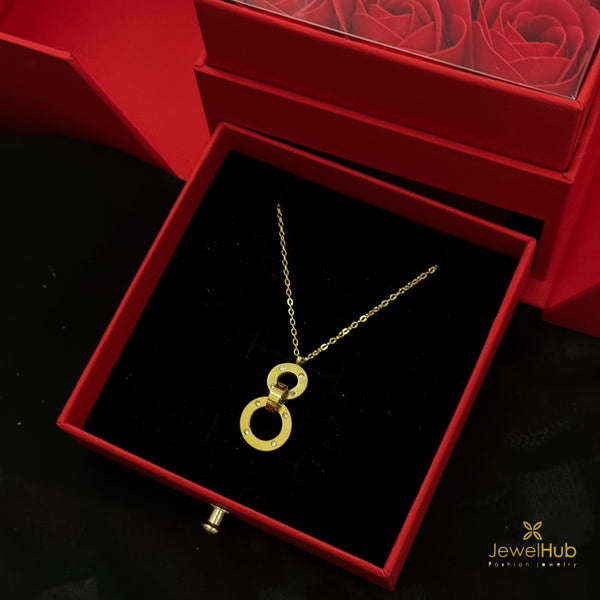 Infinity Circles Necklace