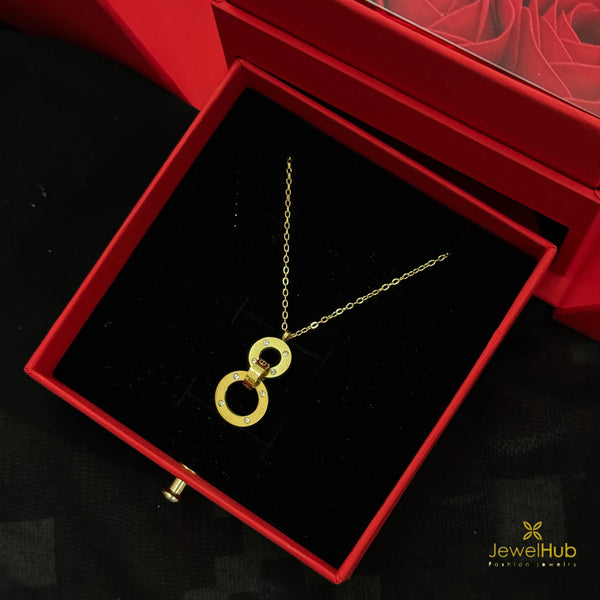 Infinity Circles Necklace