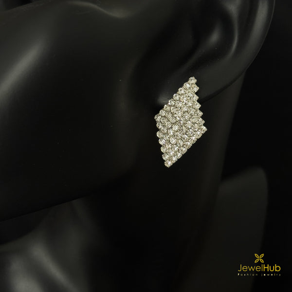 Radiant Diamond Earring