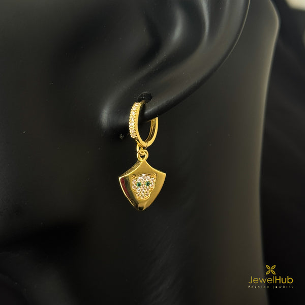 Emerald Guard Earring