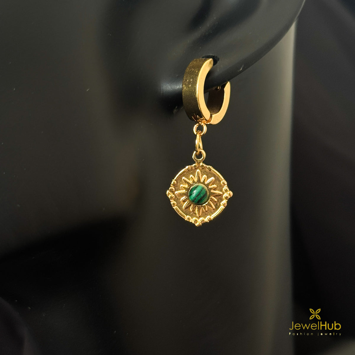 Azure Stone Drop Earring