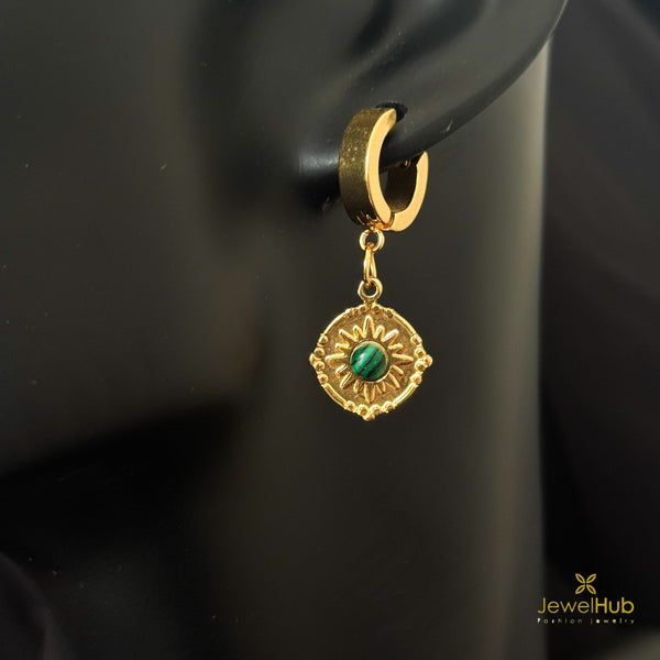 Azure Stone Drop Earring