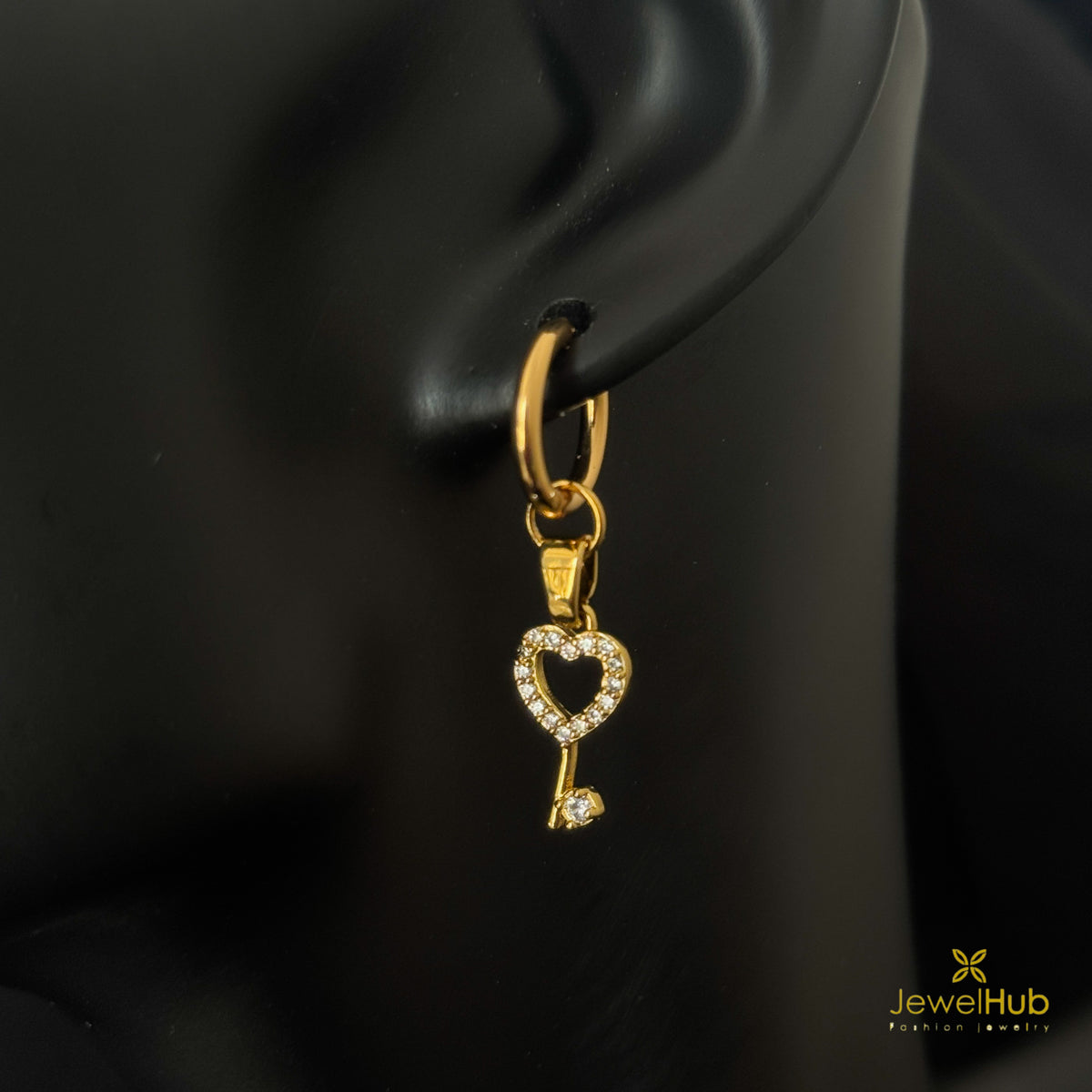 Heartlock Earring