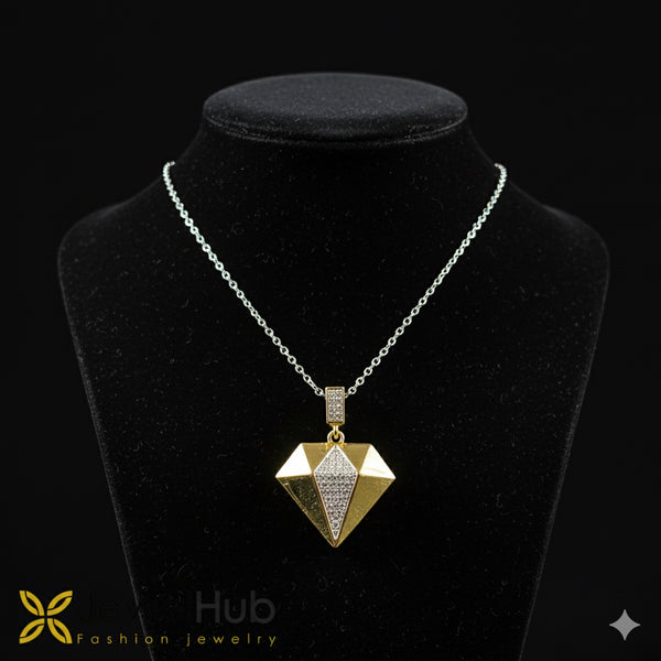Heart Diamond Shaped Necklace