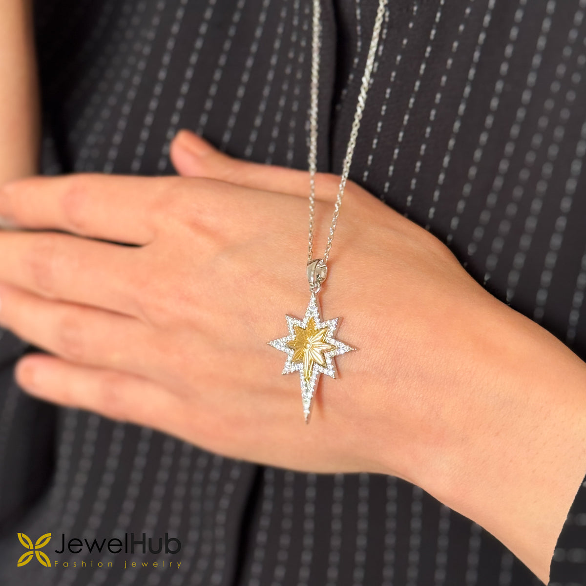 Silver Sunshine Necklace