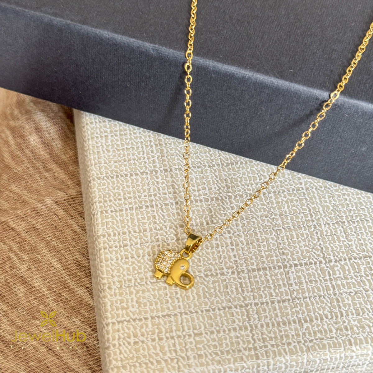 Elephant Pendant Necklace