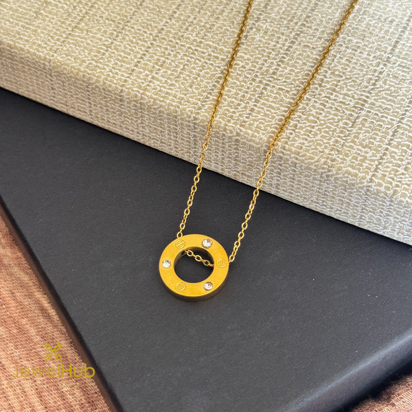Whisper Circle Necklace