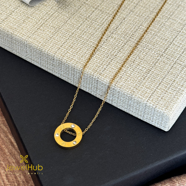 Whisper Circle Necklace