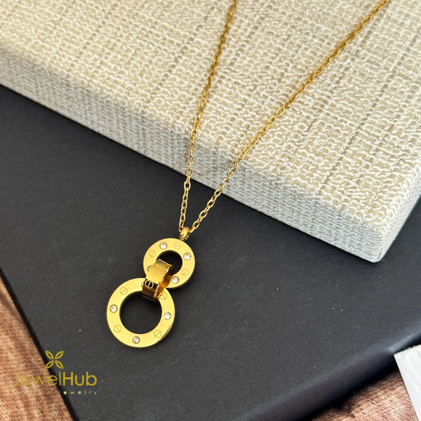 Infinity Circles Necklace