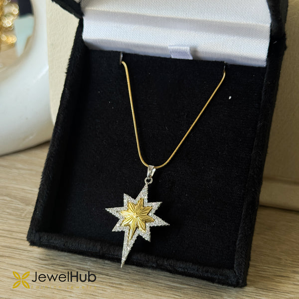 Silver Sunshine Necklace