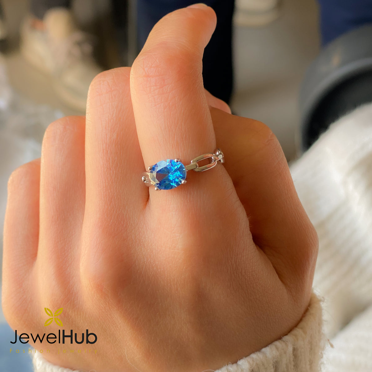 Morganite Gemstone Ring