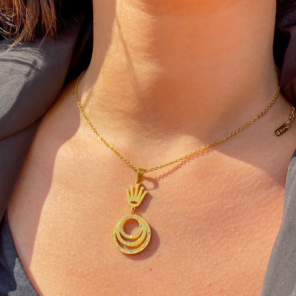 Royal Crown Necklace