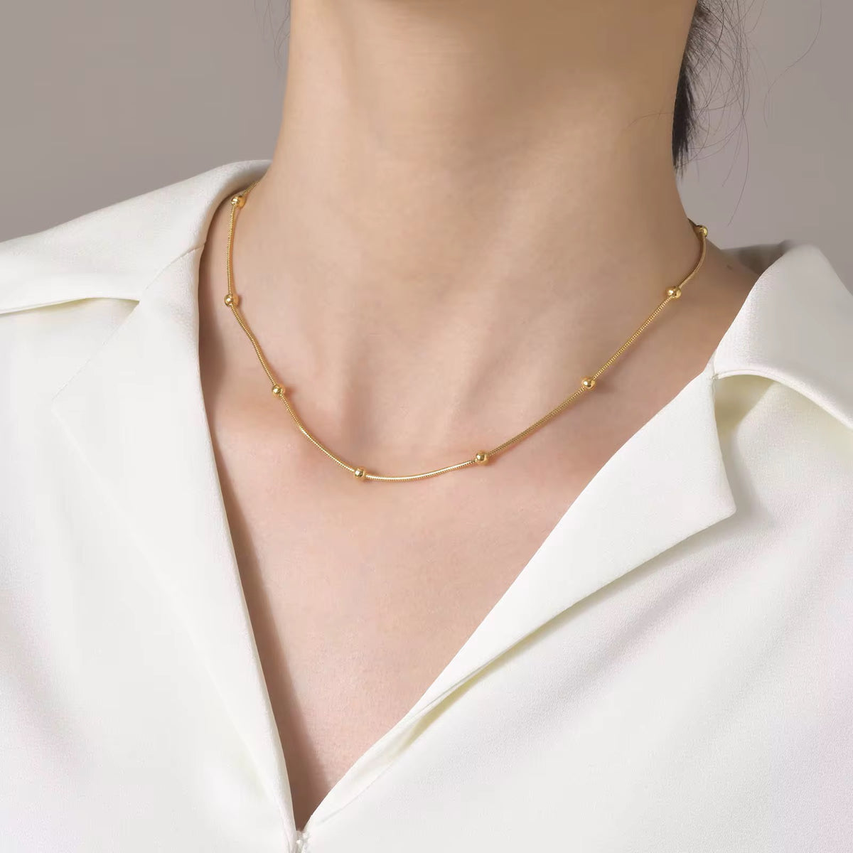 Golden Grain Necklace