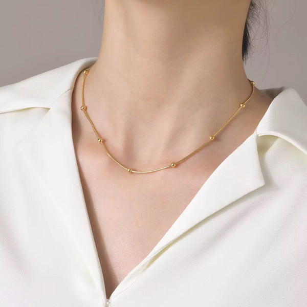 Golden Grain Necklace