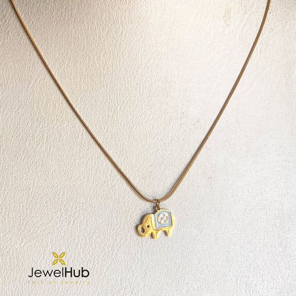 Elephant Pendant Necklace