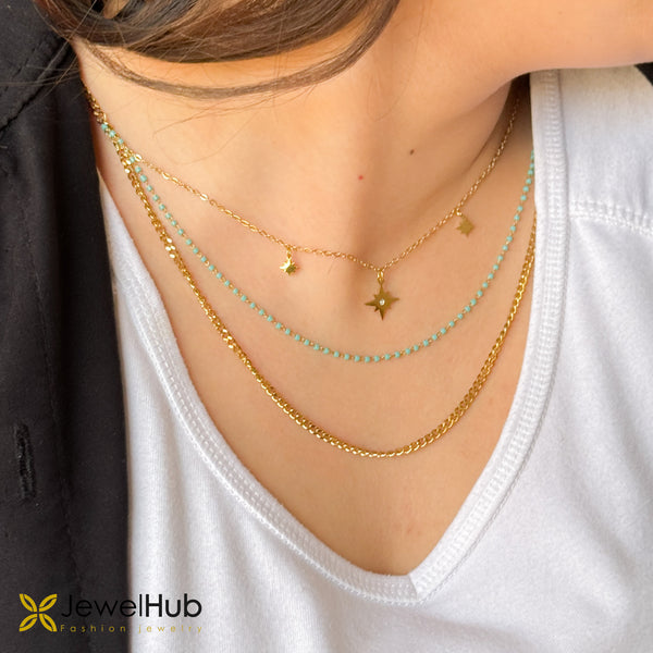 قلادة طبقات ضوء النجوم