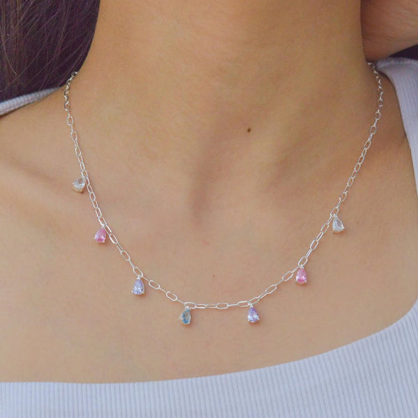 Multiple Small Pastel-Colored Charms