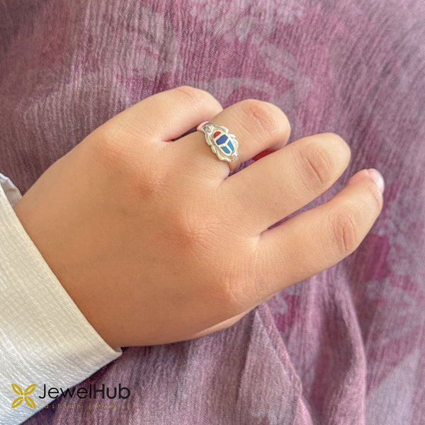 Colorful Scarab Ring