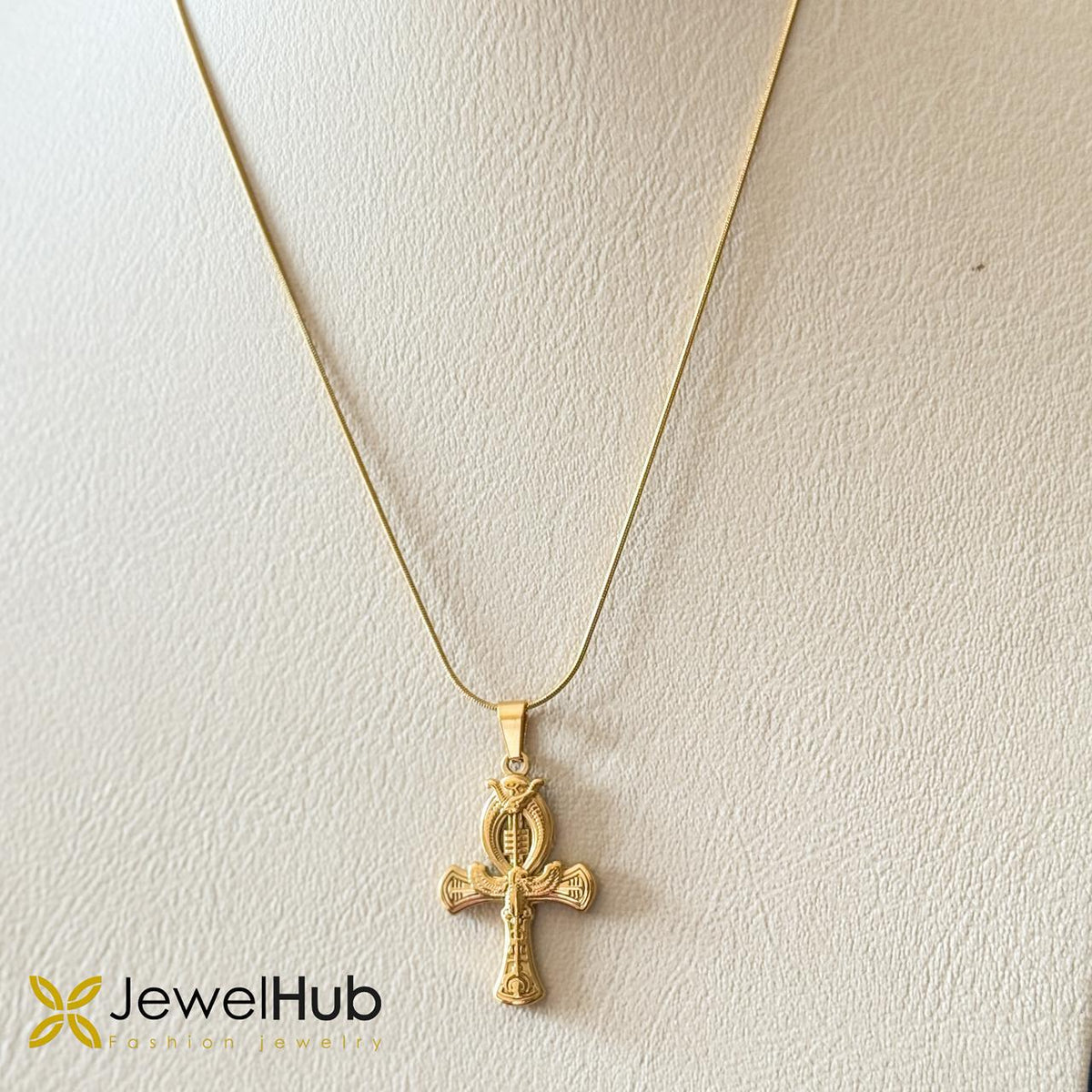 Gold Ankh Necklace