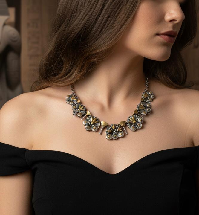 Lotus Petal Elegance Necklace