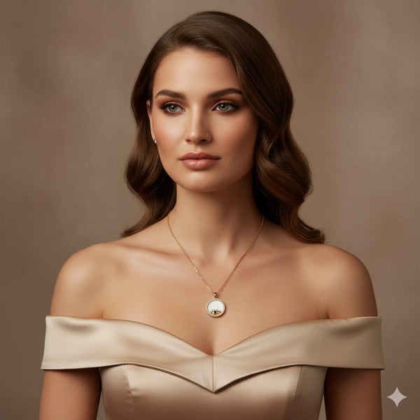 Luminous Eye Necklace