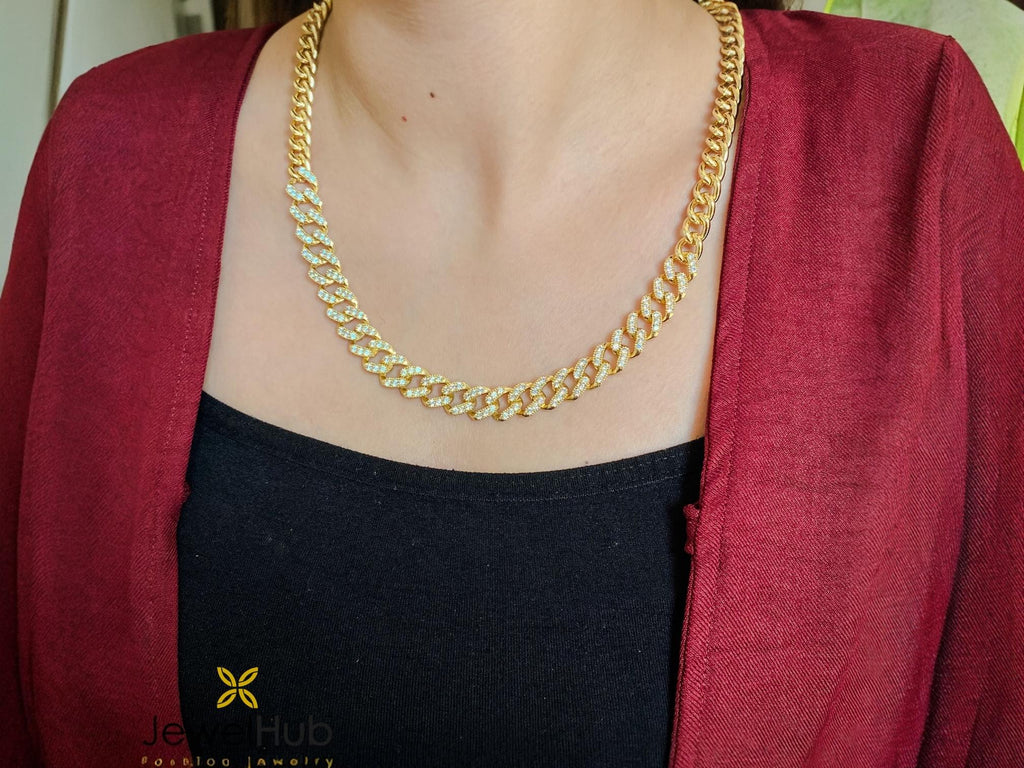 Wide Curb CZ Set